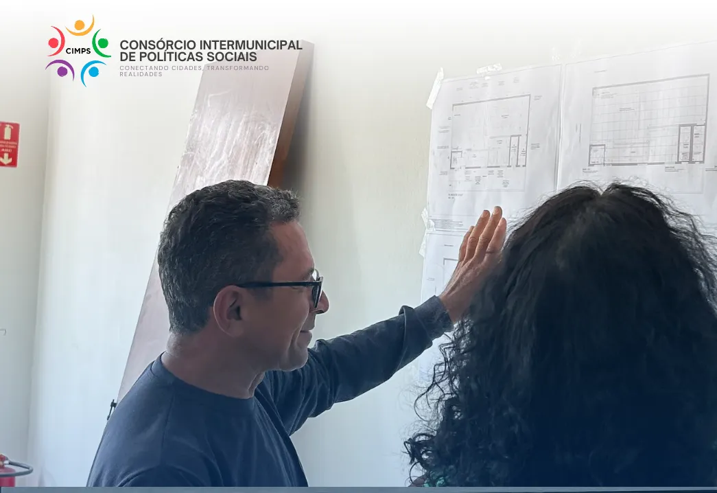 Obras avançam na implantação da sede administrativa do Cimps